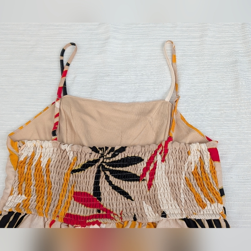 NWOT Rachel Zoe Tropical Print Maxi Dress Size S. - Picture 15 of 16
